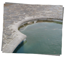 CONTOUR DE PICINE PAVÉS